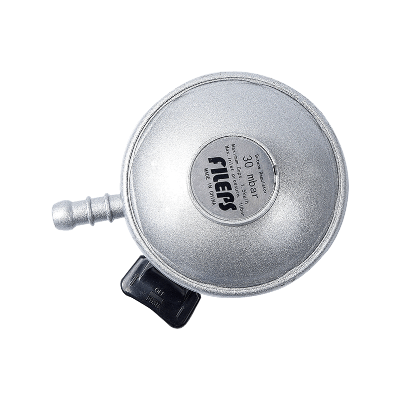 Lågtrycks 20 mm Ghana Clip On Gas Reducerande gasol regulator för matlagningsgas